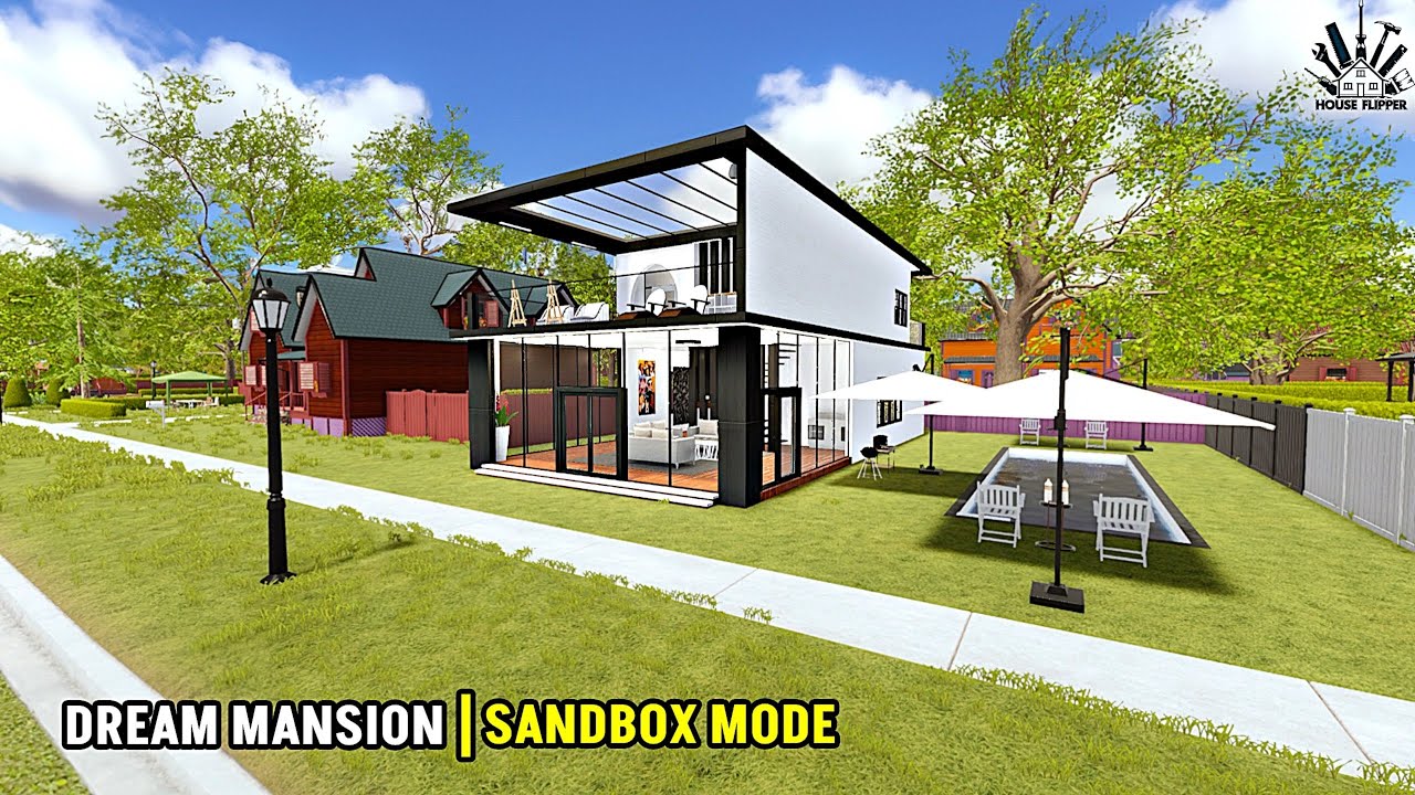 House Flipper 2 | Dream Mansion | Sandbox Mode - Build and Tour!