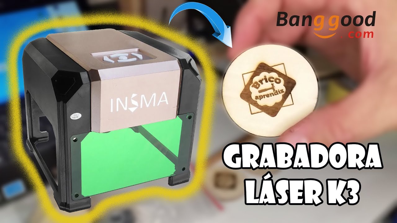 Maquina GRABADORA LÁSER K3 de Banggood