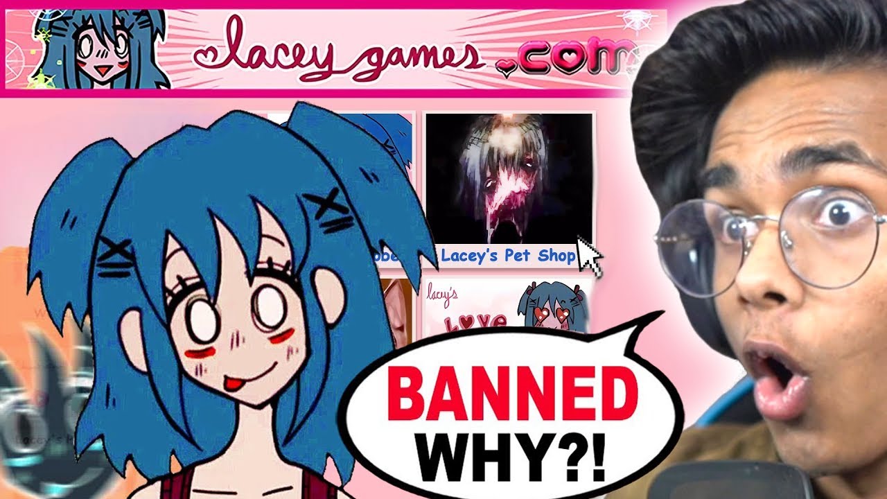 *DO NOT* Visit laceygames.com (Banned 2004 Flash Games)
