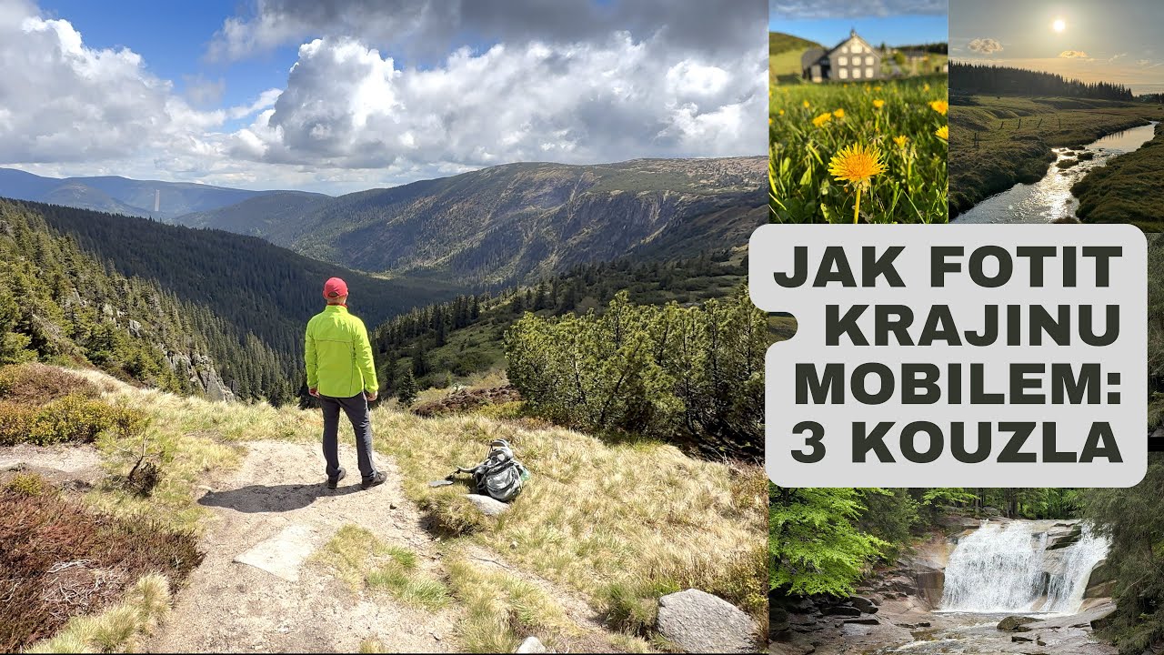 Jak fotit krajinu mobilem - 3 kouzla s kompozicí (ukázky, příklady, návody)
