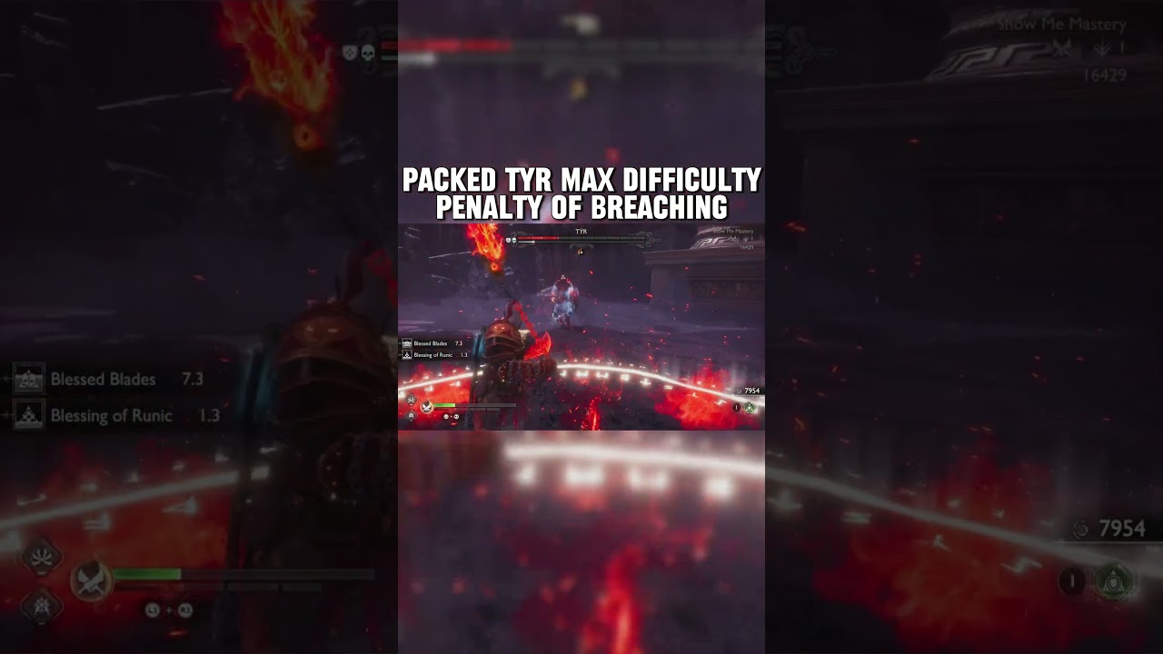 Show me Mastery Penalty of Breaching #godofwarragnarok