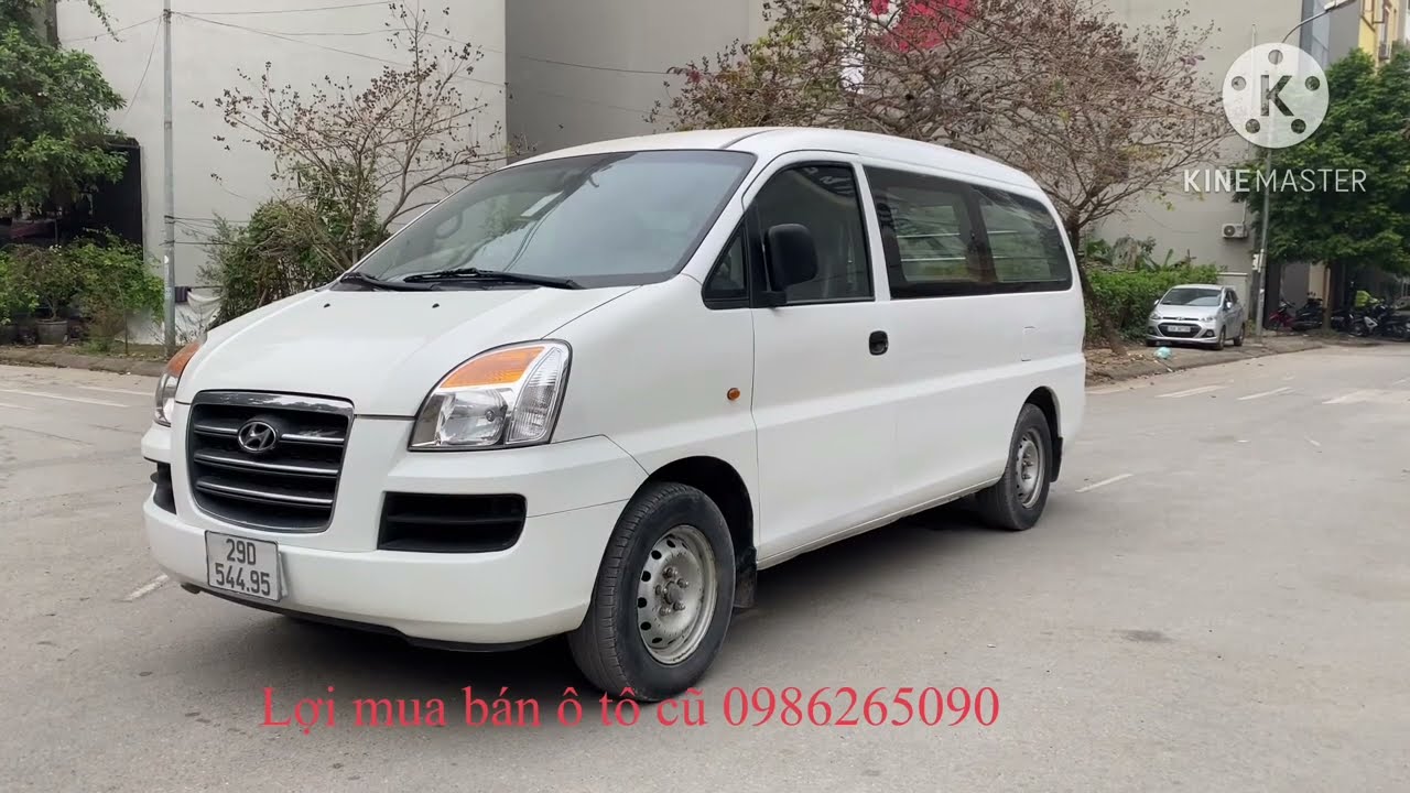 Bán xe huynhdai starex tải van sản xuất năm 2007 giá hơn 100tr LH em lợi 0986265090