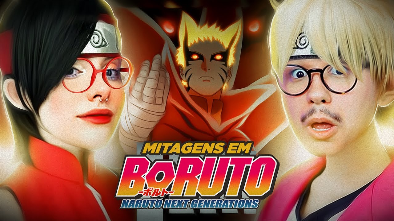 (Ela NUNCA assistiu BORUTO!) REACT as INCRÍVEIS e EMOCIONANTES mitagens em BORUTO