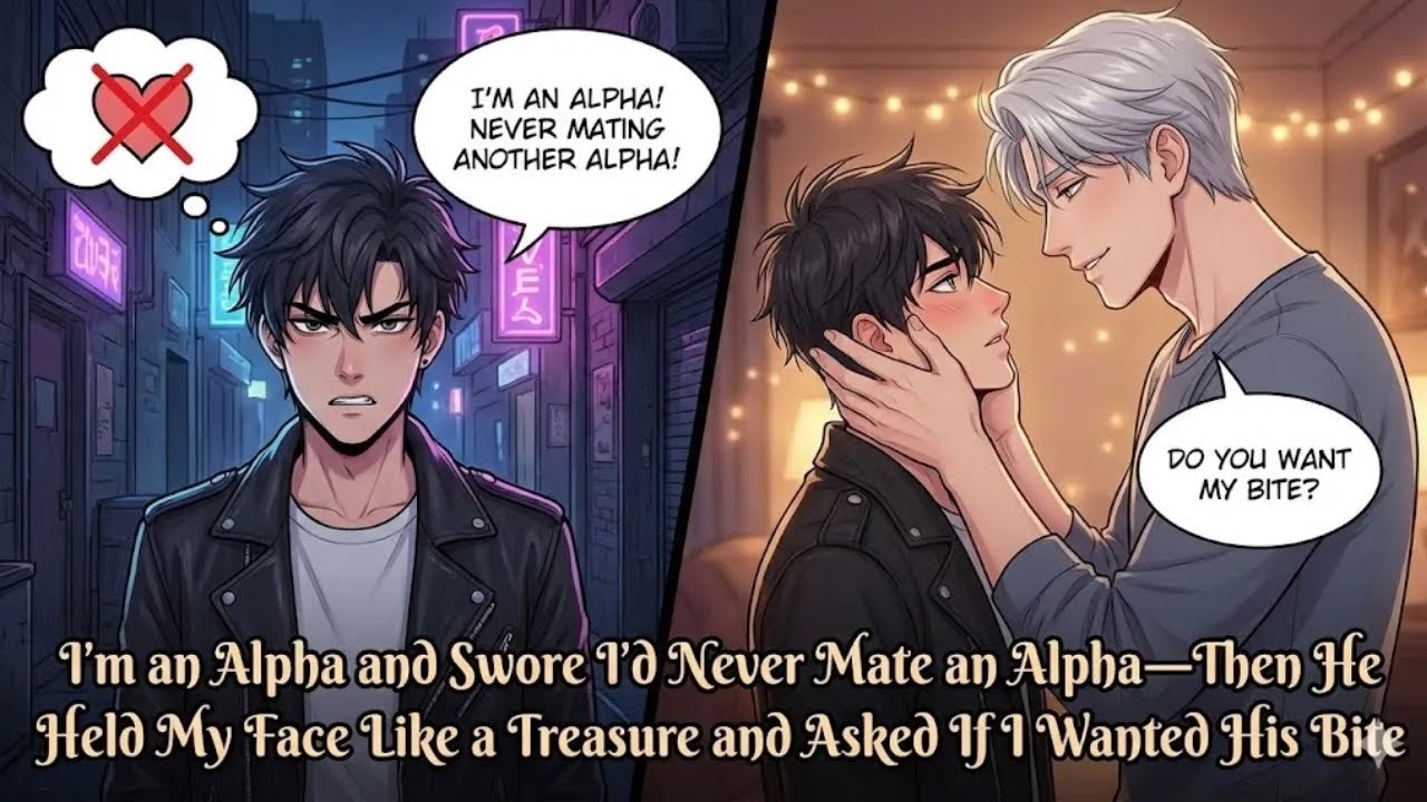Swore I’d Never Mate an Alpha—Then He Held My Face Like a Treasure and Asked If I Wanted His Bite!!