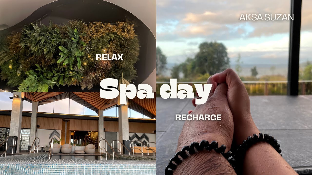 Silent vlog | Experiencing Waiariki Hot Springs and Spa | New Zealand | Premium | Relaxing