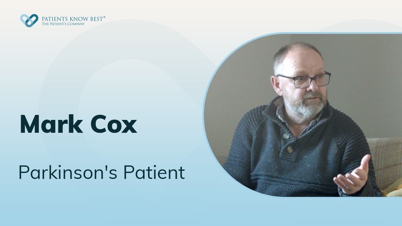 Mark Coxe   Parkinson's Patient