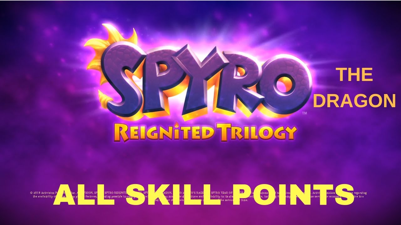 Spyro The Dragon: Reignited Trilogy 100% Bonus Video: All Skill Points