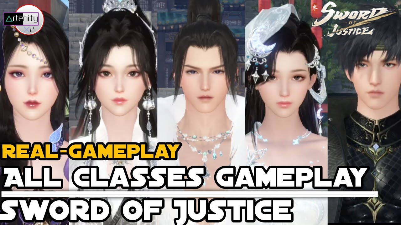 Sword of Justice: All Classes Gameplay [MMORPG Mobile on Android/iOS]