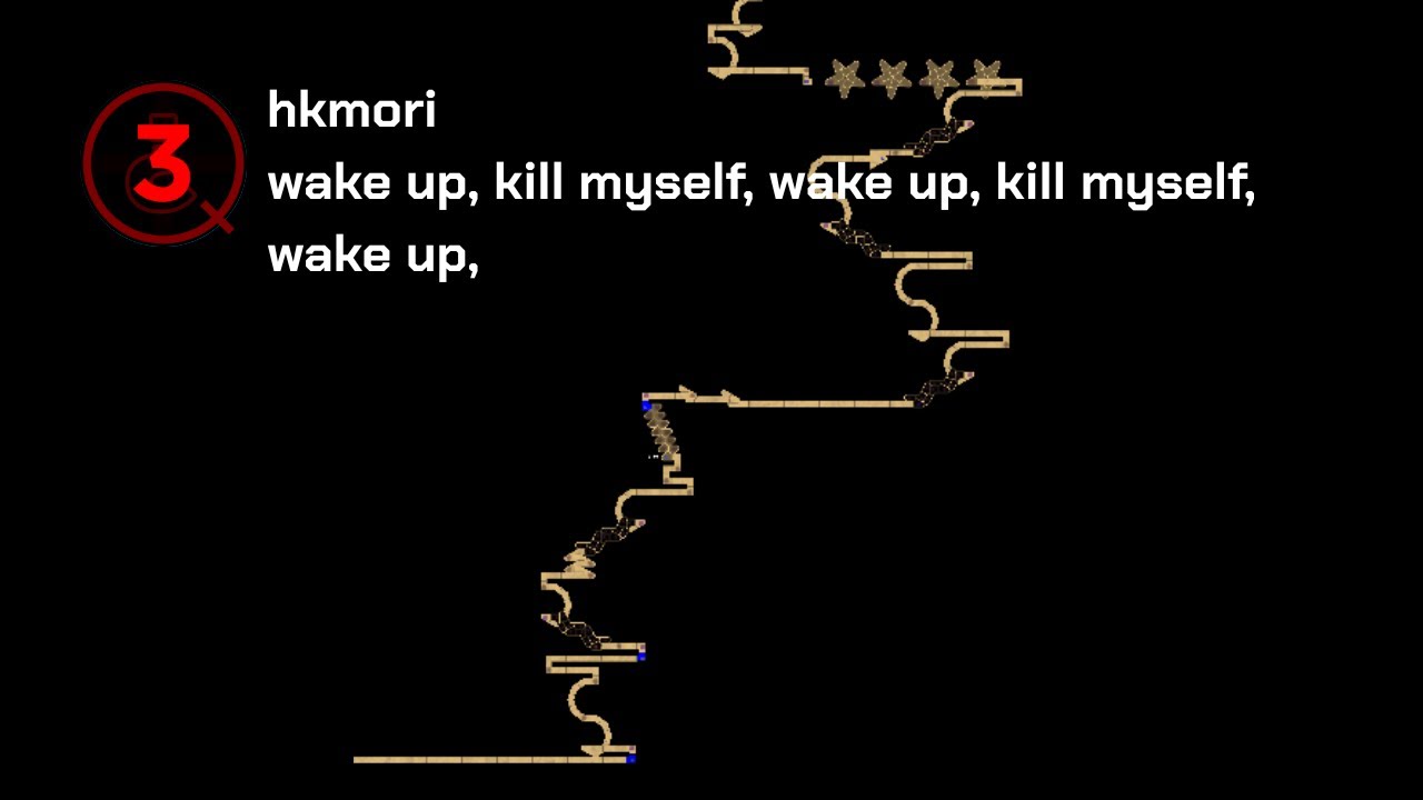 [Project: ADOFAI Charts] hkmori - wake up, kill myself, wake up, kill myself, wake up,