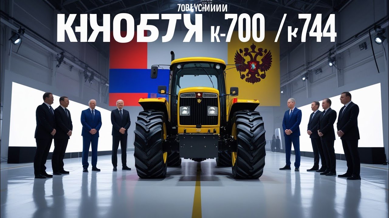 “KIROVETS K-700 / K-744 – Russia’s Legendary Tractor That Rules the Fields 🇷🇺🚜”