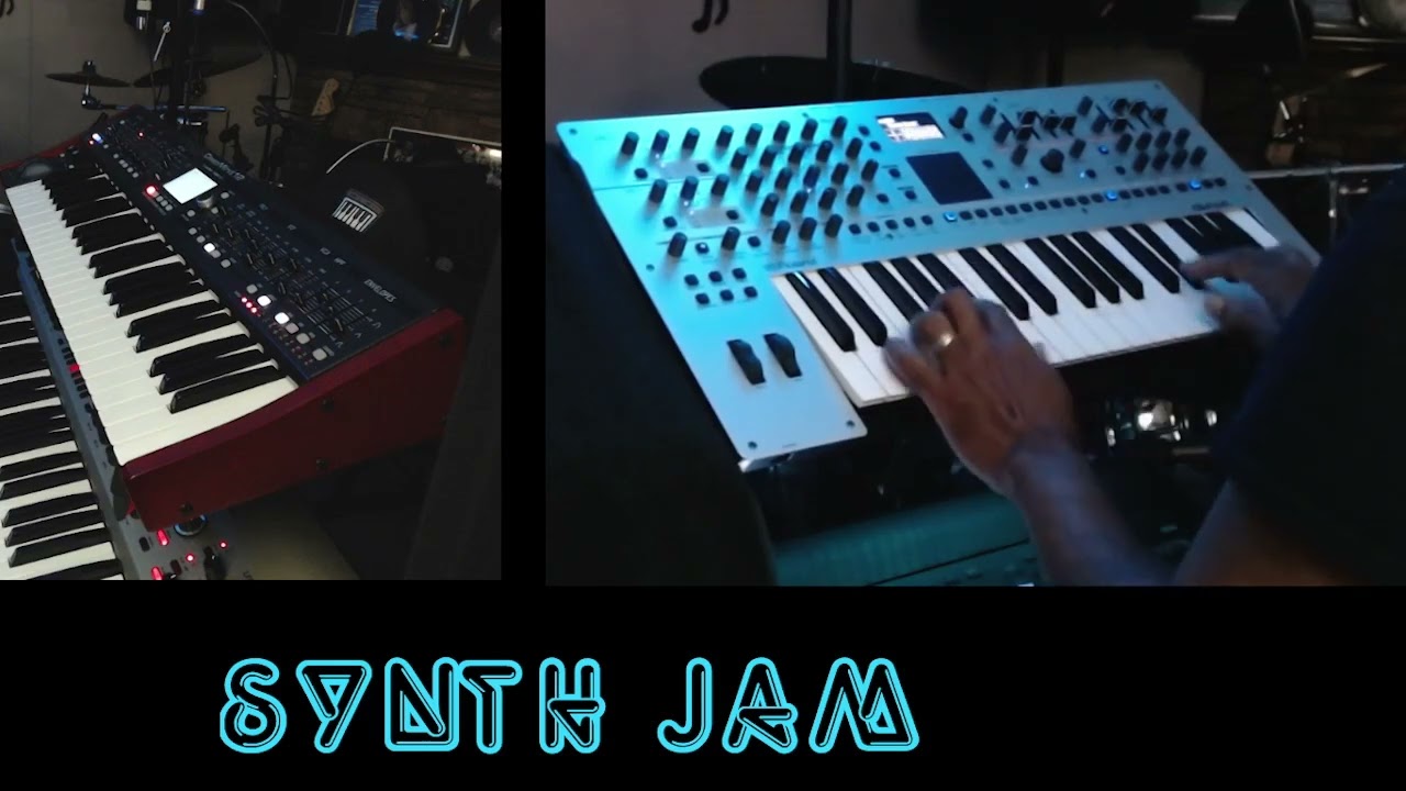 Synth Jam featuring Roland Gaia 2 on bass