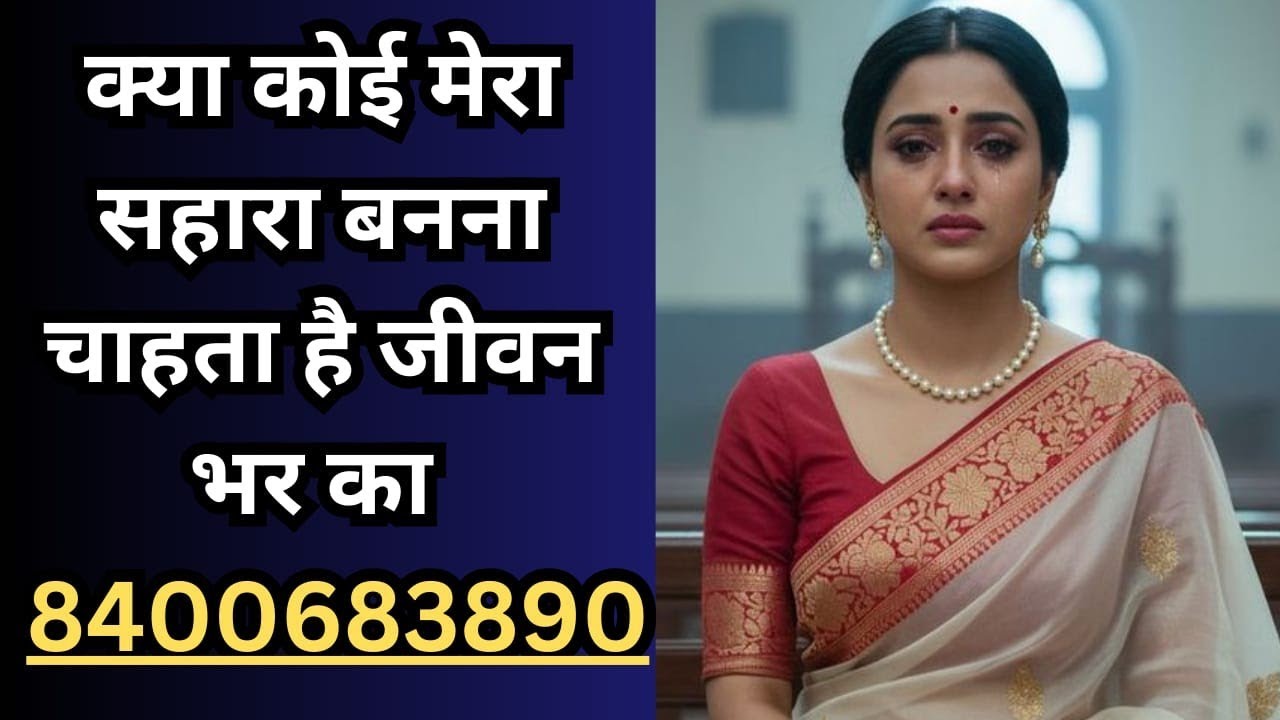 क्या मेरा कोई सहारा बन सकता हैं दूसरी शादी करना है मुझे #marriageagency #wedding #marriage 