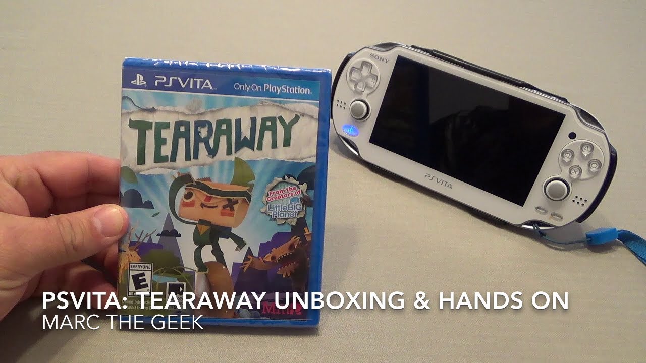 PSVita: Tearaway Unboxing & Hands On