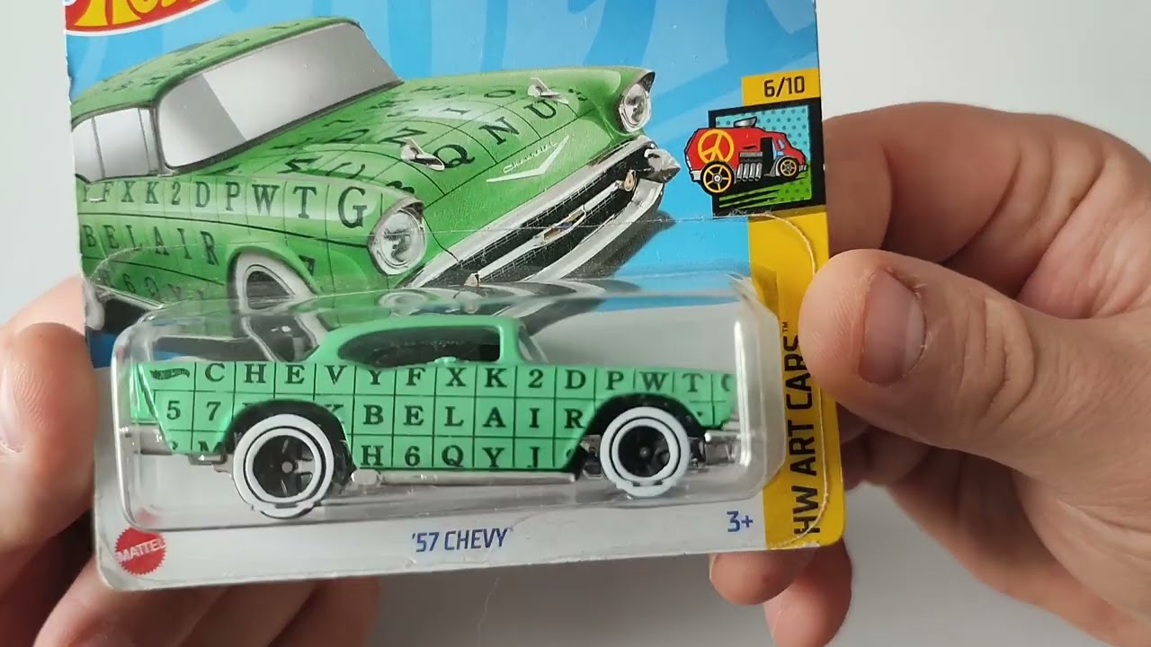  Hot Wheels Chevy '57 Art Cars 2025