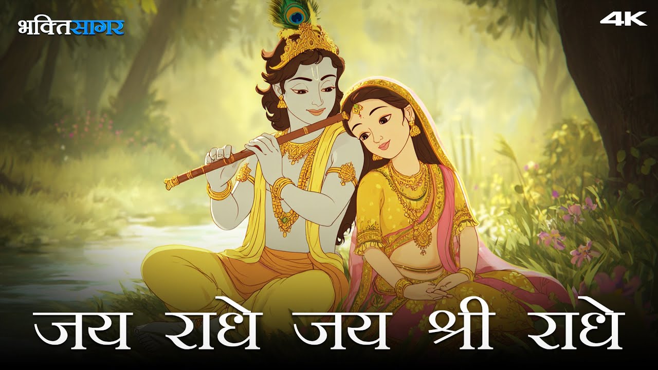 Jay Radhe Jay Shree Radhe - जय राधे जय श्री राधे | Shri Krishna Bhajan | Mantra for Meditation 4K