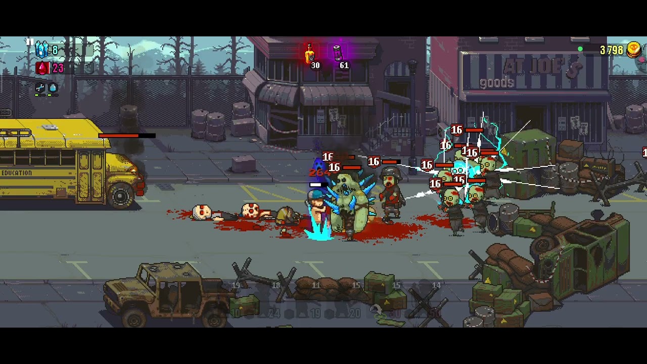 นั่งเล่นเกมDead Ahead Zombie Warfare ครับ(พอดีว่างไม่มีอะไรทำเลยอัดเอาไว้)