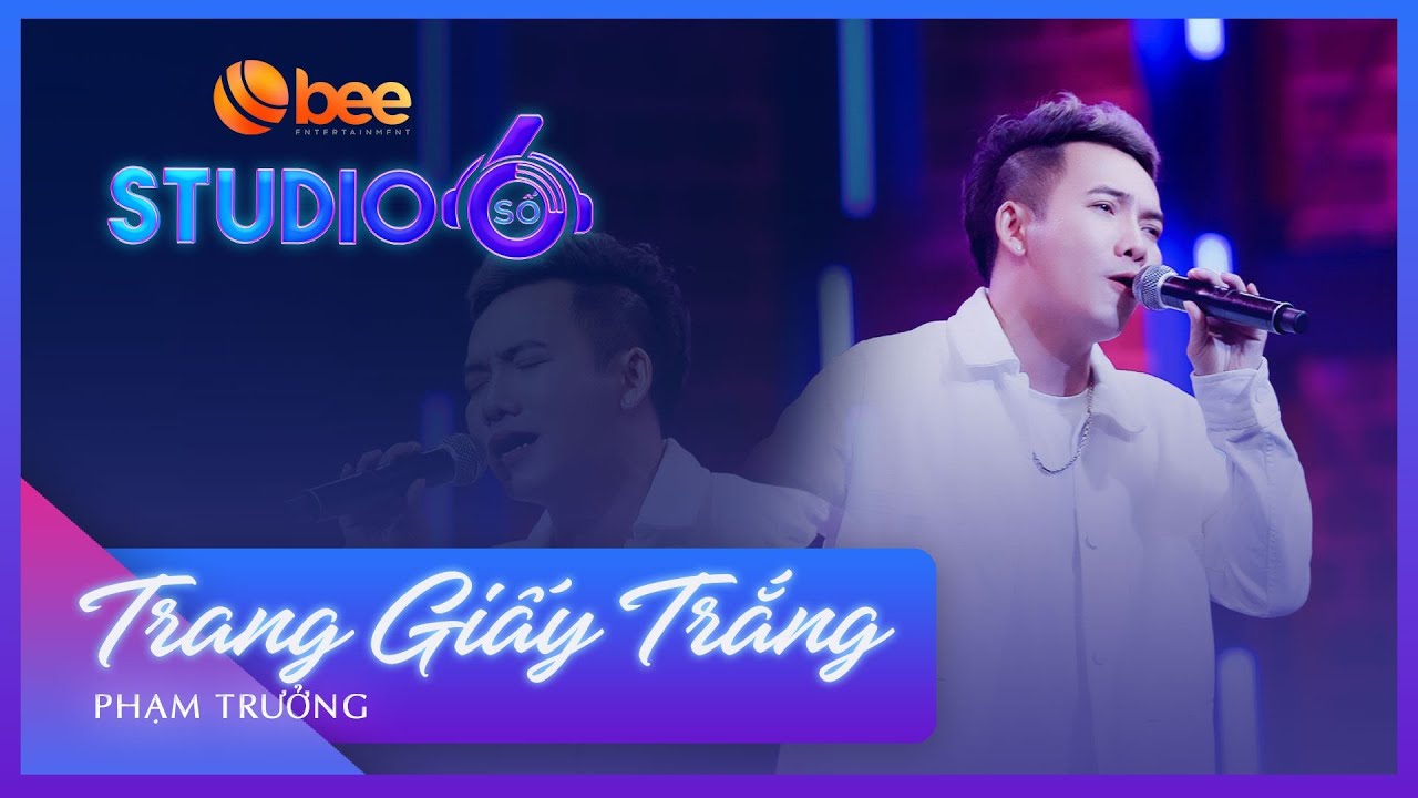 Cả thanh xu&acirc;n &ugrave;a về khi Phạm Trưởng t&aacute;i hiện hit &ldquo;Trang giấy trắng&rdquo; | Studio Số 6