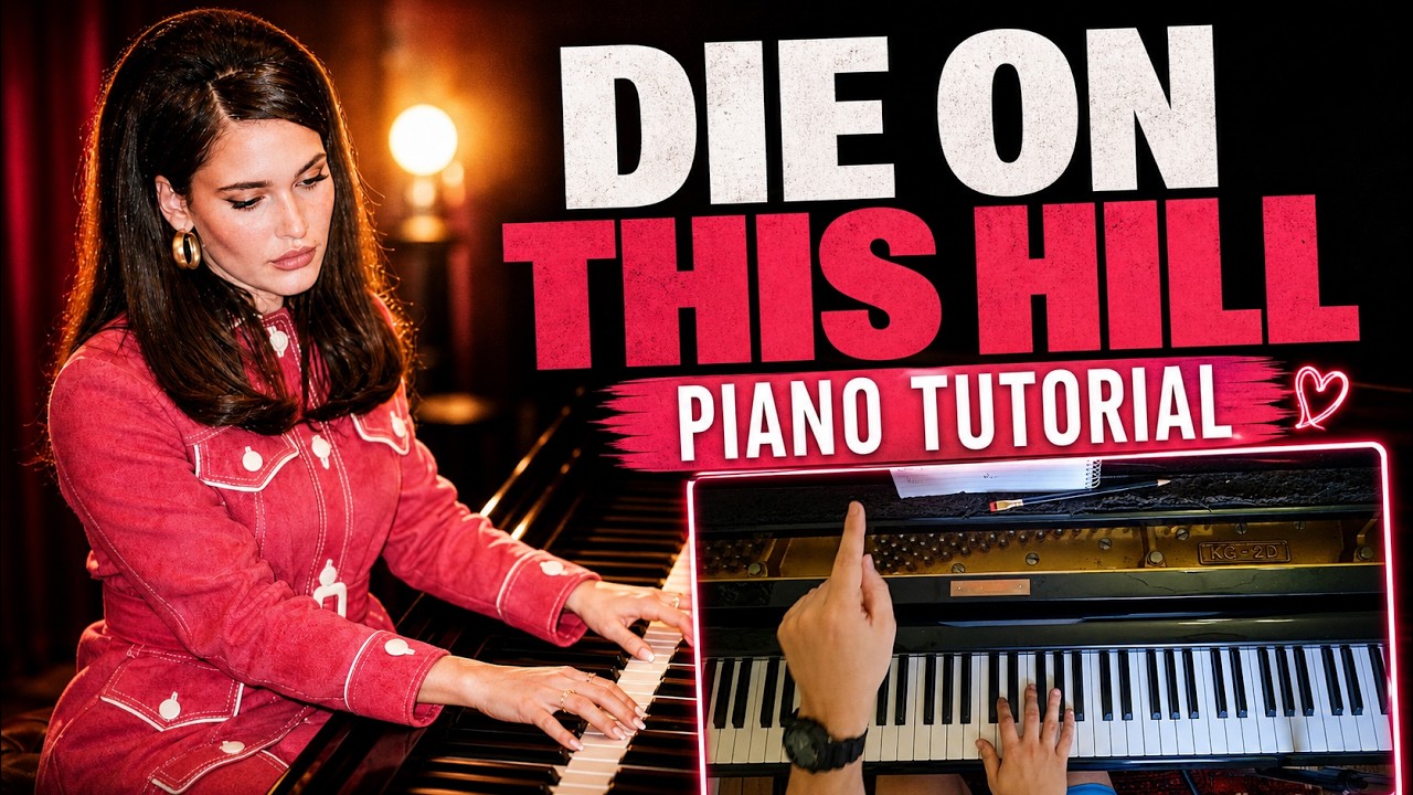 Die On This Hill - SIENNA SPIRO - Piano Tutorial
