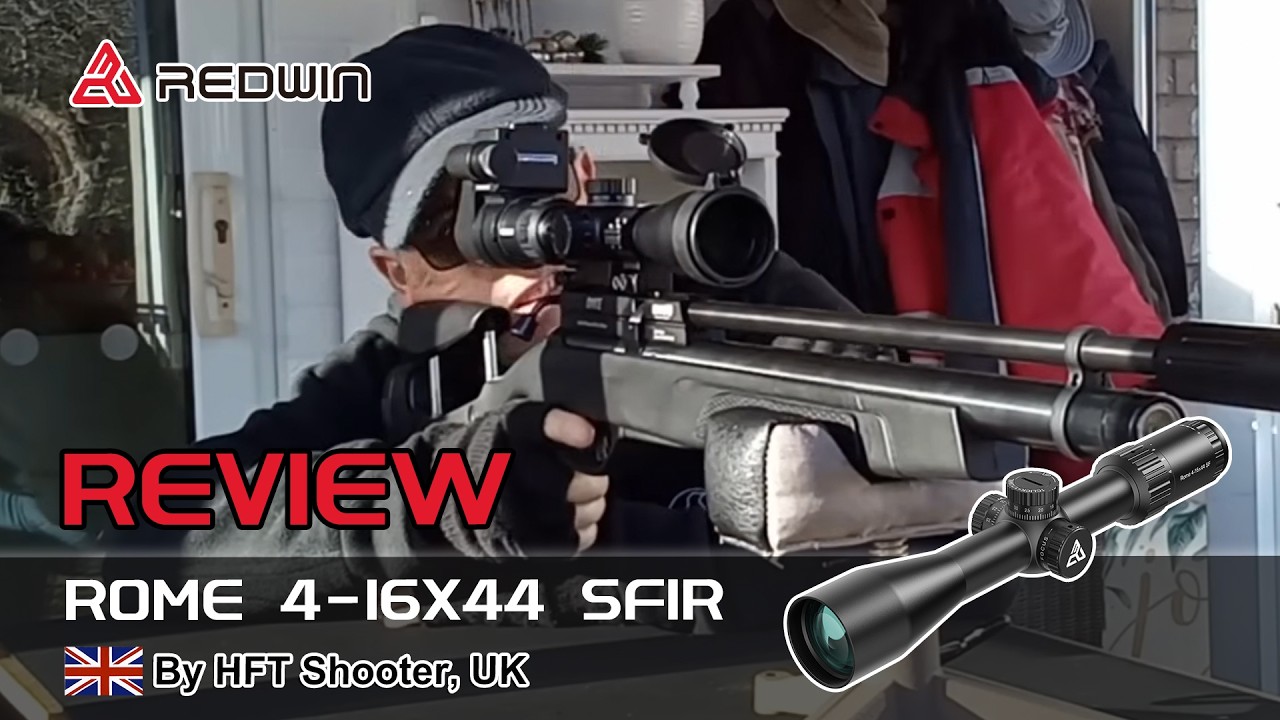 REVIEW Red Win  Rome 4-16x44 SF IR Crystal Image 30mm Monotube 1/10 Mil Turret with lock system