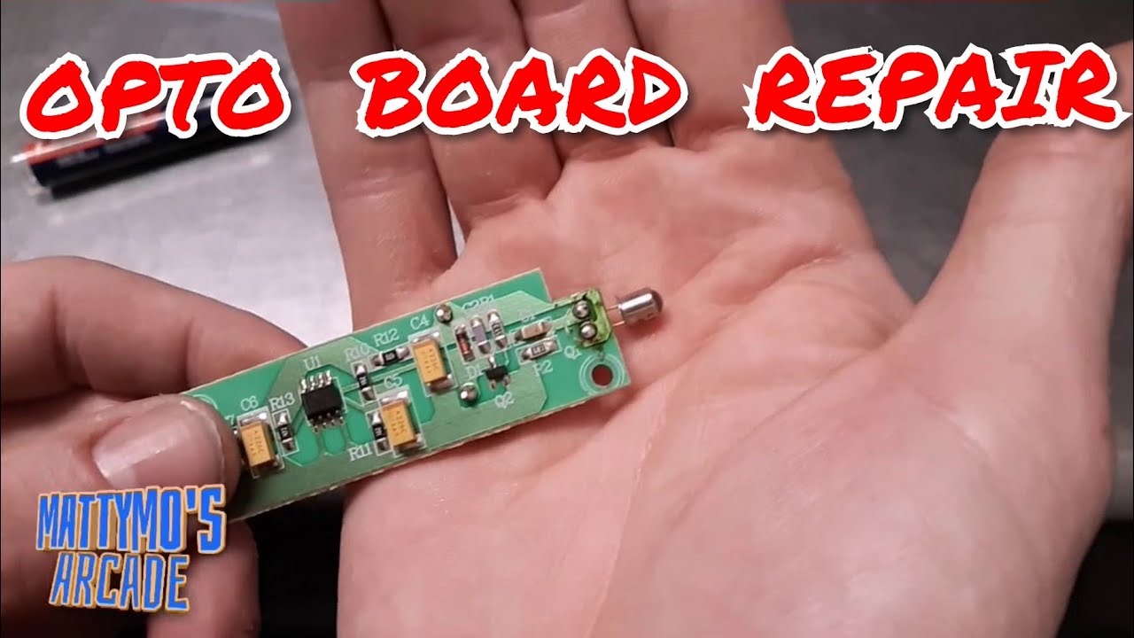 Buck Hunter Arcade Repair: Opto Board Repair