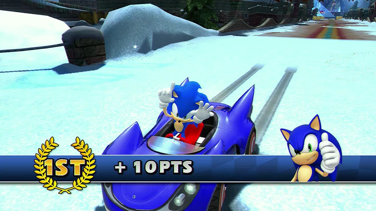 Sonic & Sega All-Stars Racing (PS3) Sonic Racing in Chao Cup (Expert)