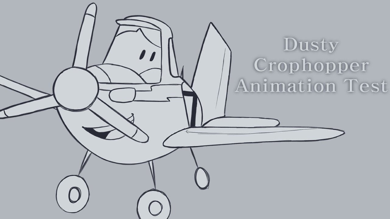 Dusty Crophopper Animation Test [Planes]