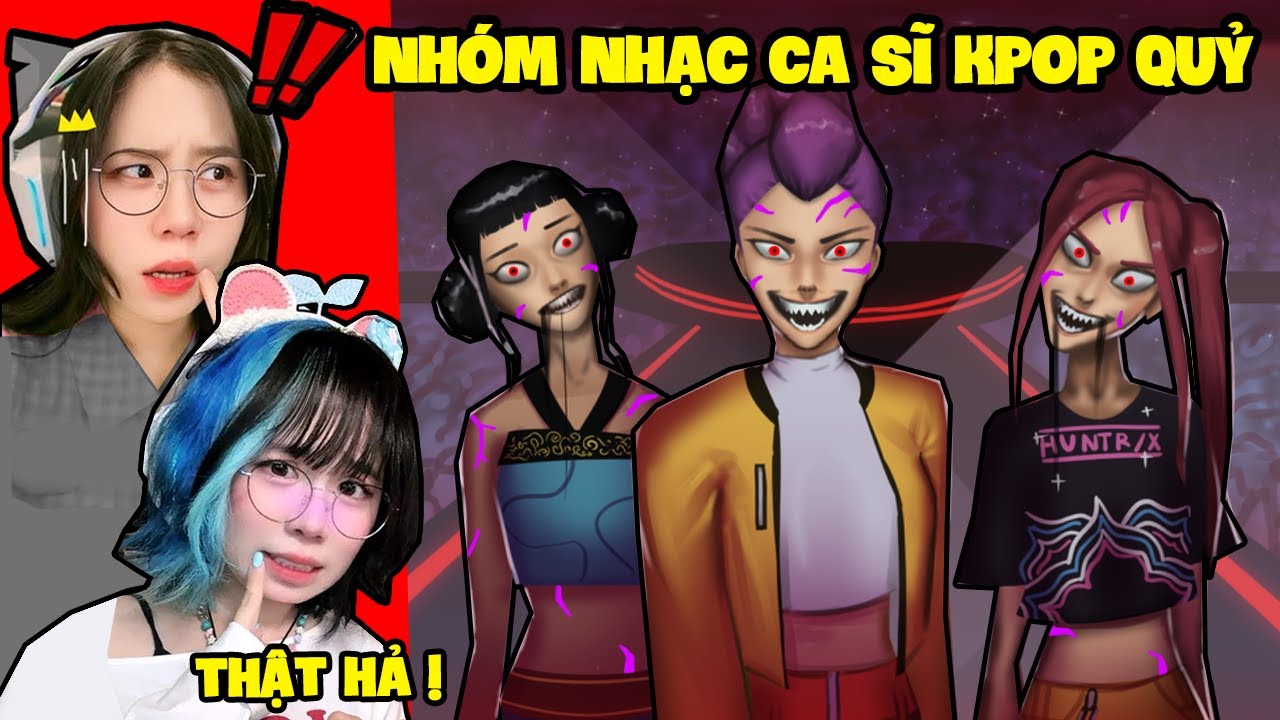 SAMMY V&Agrave; M&Egrave;O SIMMY PH&Aacute;T HIỆN B&Iacute; MẬT NH&Oacute;M NHẠC CA SĨ KPOP L&Agrave; QUỶ TRONG ROBLOX