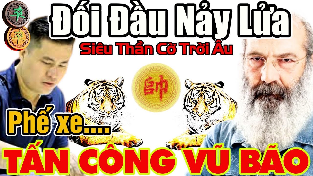 CTV- Lại Lý Huynh với trận cờ phế quân tấn công vũ bão khiến vua cờ đứng hình