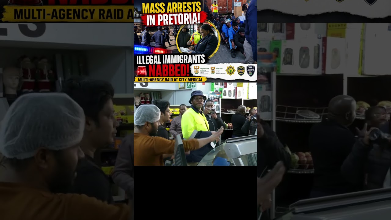 MASS ARRESTS IN PRETORIA! Illegal Immigrants Nabbed in Major Multi-Agency Raid at City Medical 🇿🇦