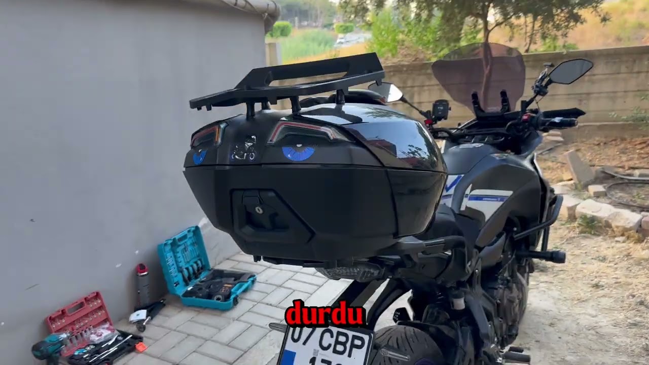 GP Kompozit Çanta üstü Taşıyıcı Montajı Yamaha Tracer 7
