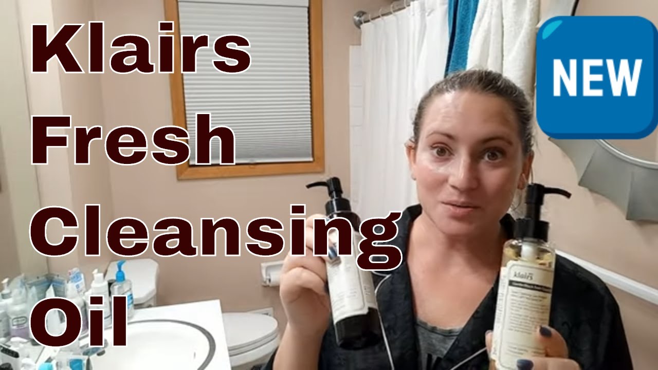 Klairs NEW! Gentle Black Fresh Cleansing Oil Test, Review & Comparison to Black Deep Cleansing Oil