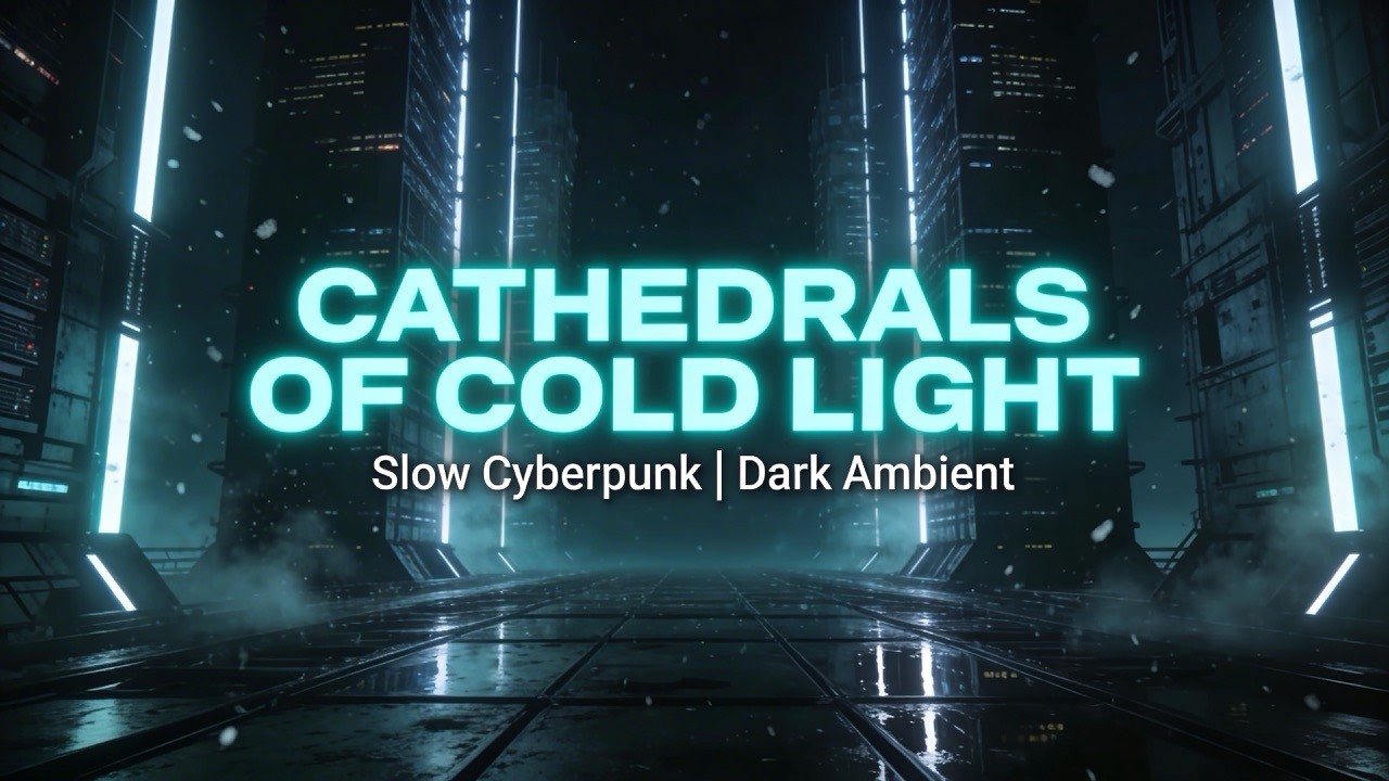 Cathedrals of Cold Light &ndash; Slow Cyberpunk Dark Ambient Inside an Abandoned Data Cathedral