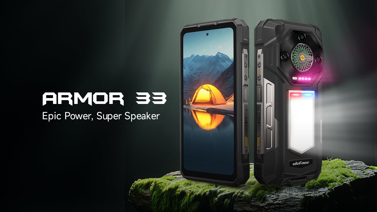 Meet Ulefone Armor 33: the 25,500mAh Battery Powerhouse with Super Speaker!