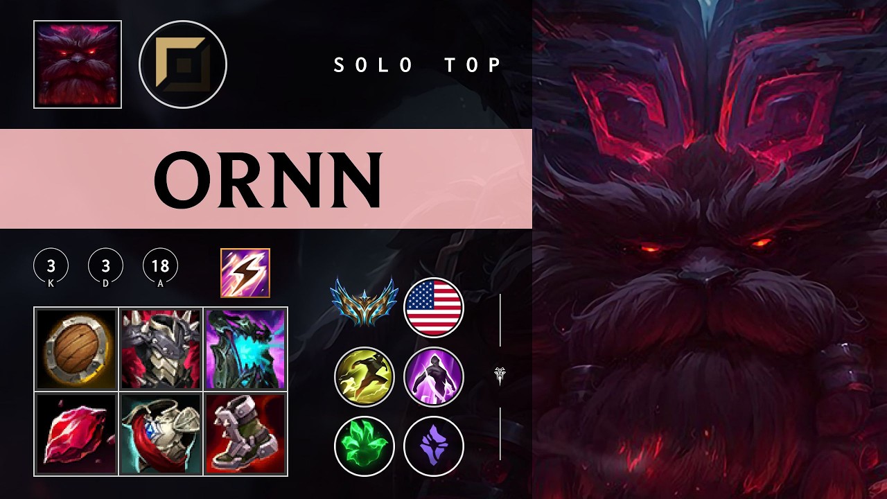 Ornn Top vs Irelia - NA Challenger Patch 26.05