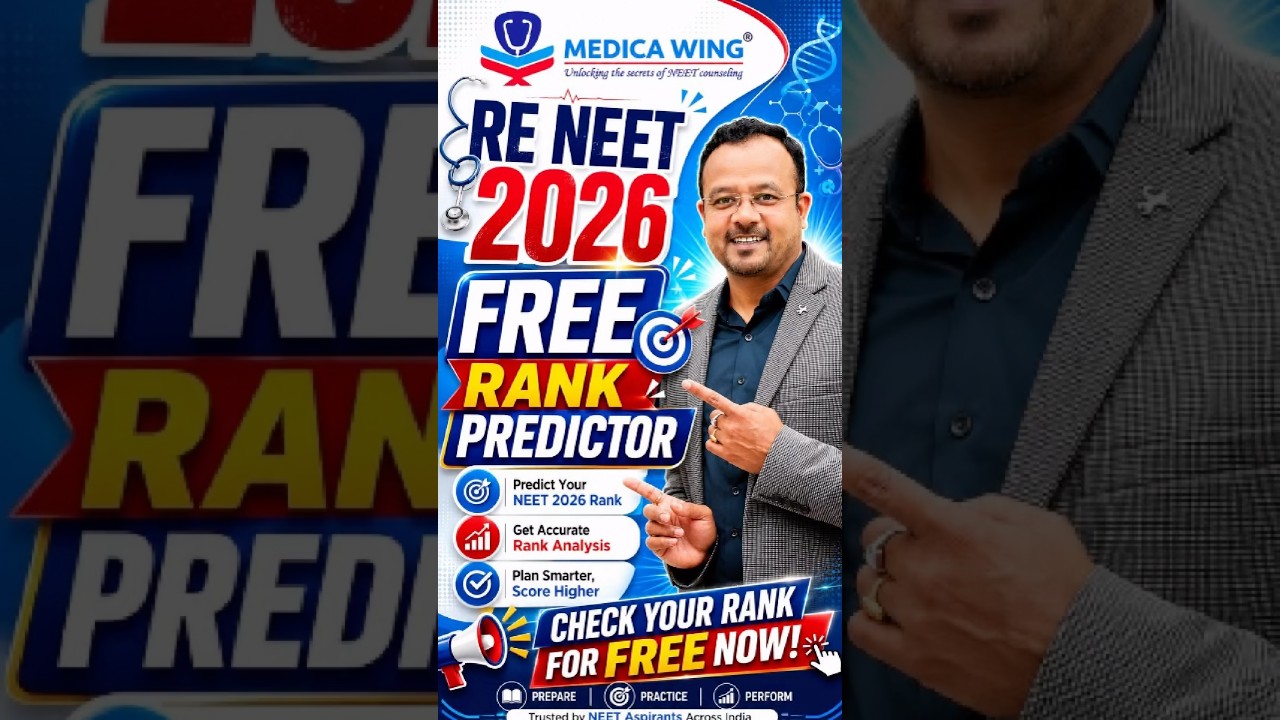 650 Marks = Which Rank? 😱 FREE RE-NEET 2026 Rank Predictor #neet2026