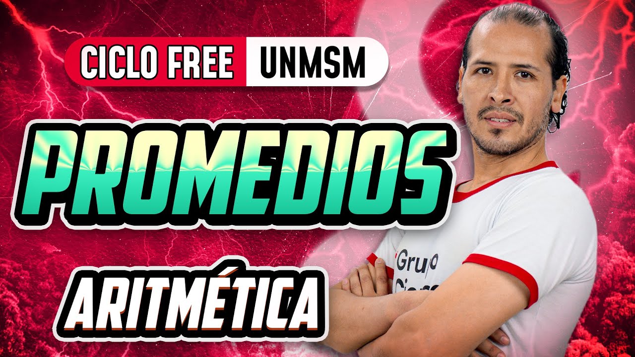 Promedios 🧮 Aritmética [CICLO FREE]