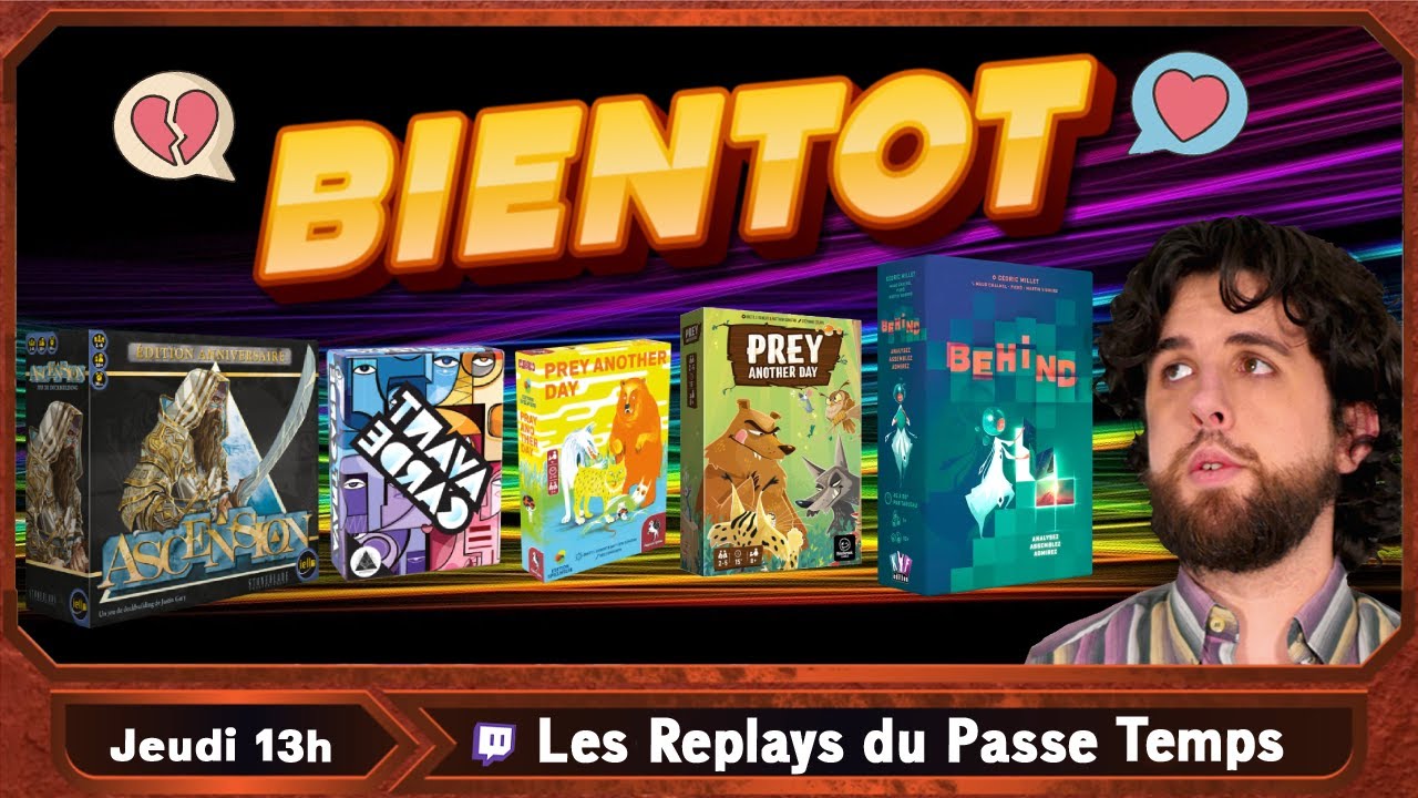C'est bientôt - Behind, Prey another day, Ascension, Avant-Garde