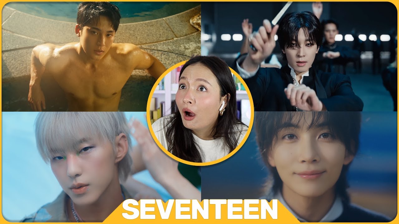 SEVENTEEN (세븐틴) 'MAESTRO’, 'LALALI’, 'Spell’ and '청춘찬가' MV REACTION