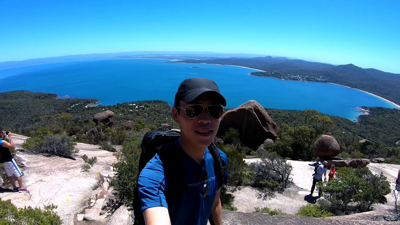 徒步澳大利亞Mt Amos / Amazing best hike I've done / Mount Amos / Freycinet national park / Wineglass bay