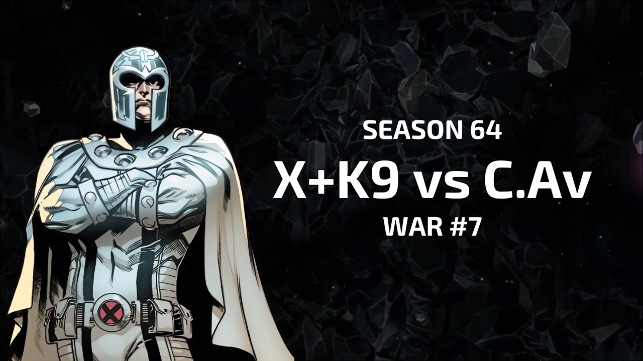 BRAND NEW RANK 4 | X+K9 vs C.Av | SEASON 64 | WAR #7