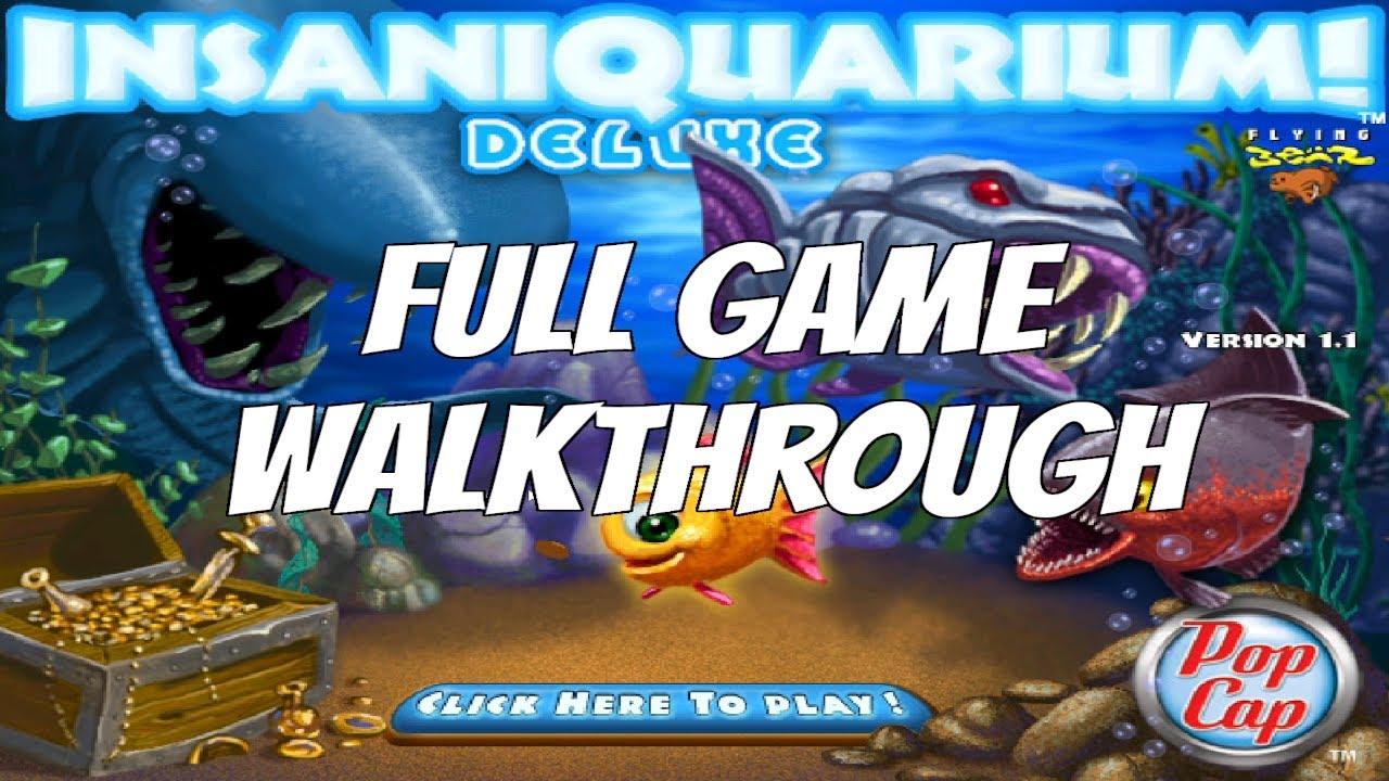 Insaniquarium full game walkthrough
