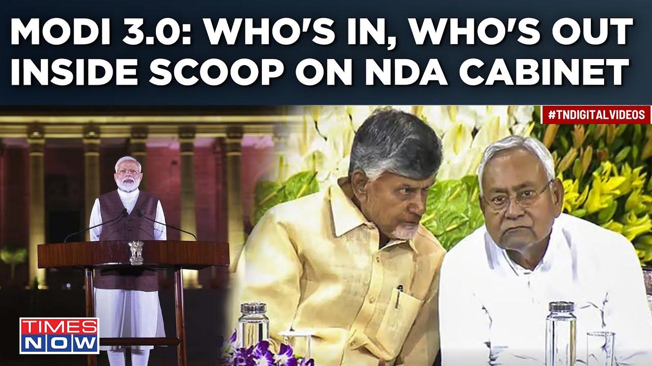 Modi Cabinet 3.0: Who Gets What Ministries In NDA: BJP Drives, TDP, JDU Settle? Inside Scoop| Watch
