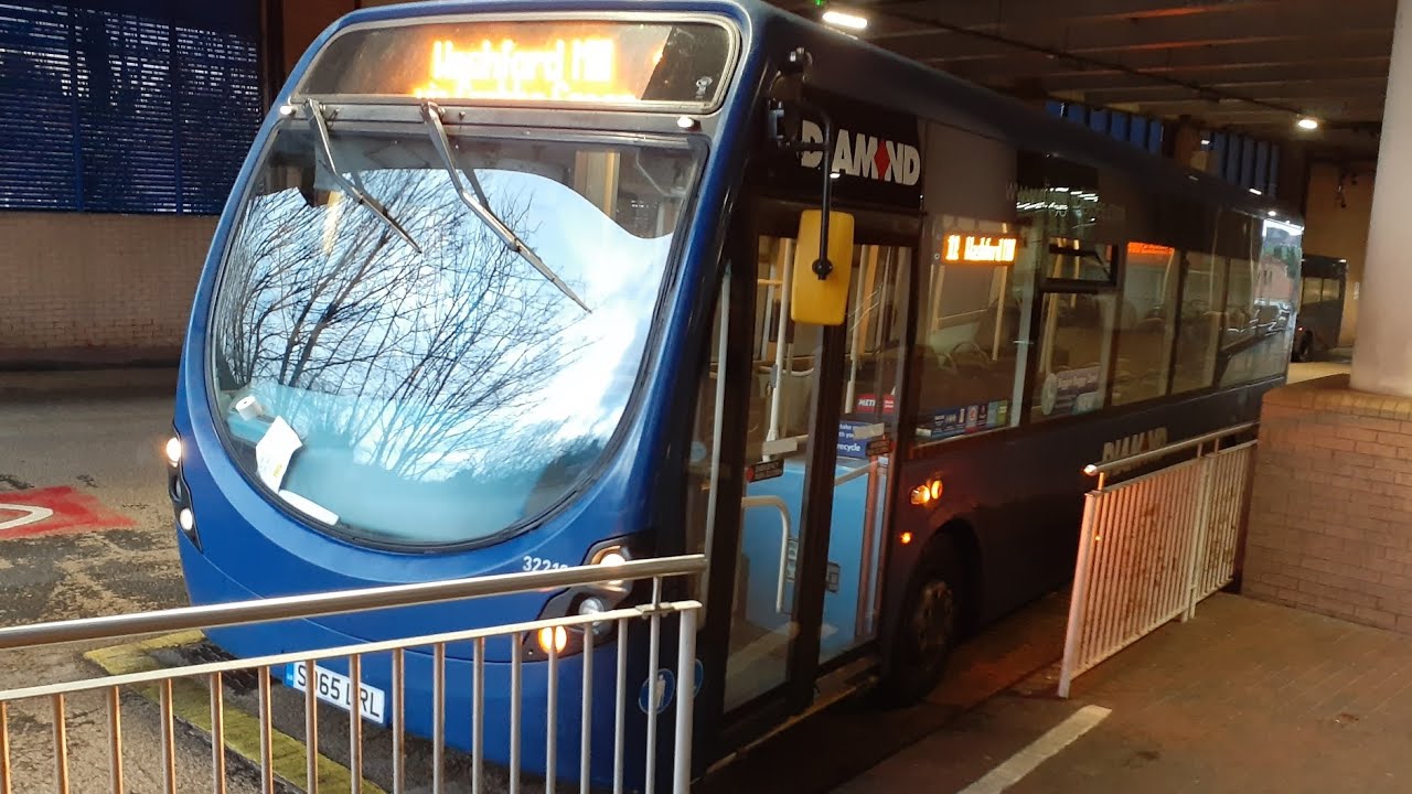 *FULL JOURNEY & HORRENDOUS JOLT* Route 13 - Diamond Rotala (Redditch) 32213