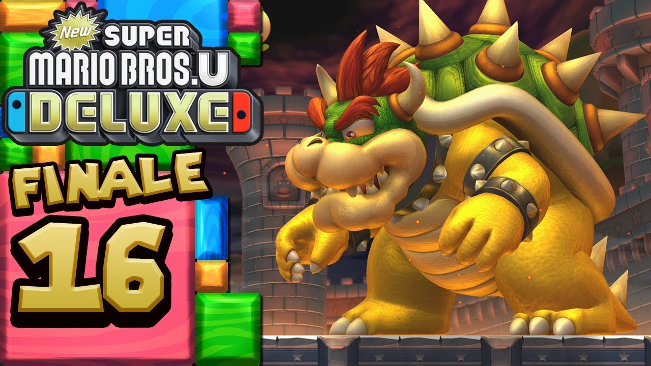 New Super Mario Bros. U Deluxe ITA [Parte 16 - BOSS FINALE Bowser]
