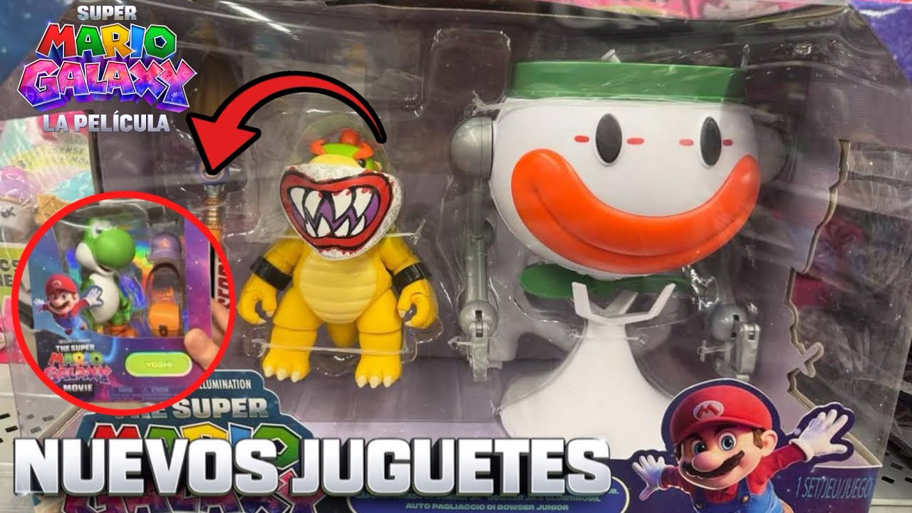 SE REVELARON LOS NUEVOS JUGUETES DE SUPER MARIO GALAXY 