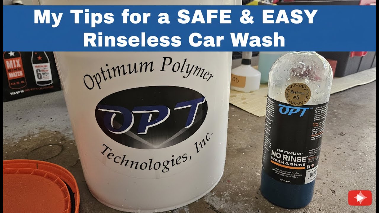 My Tips for a SAFE & EASY Rinseless Car Wash