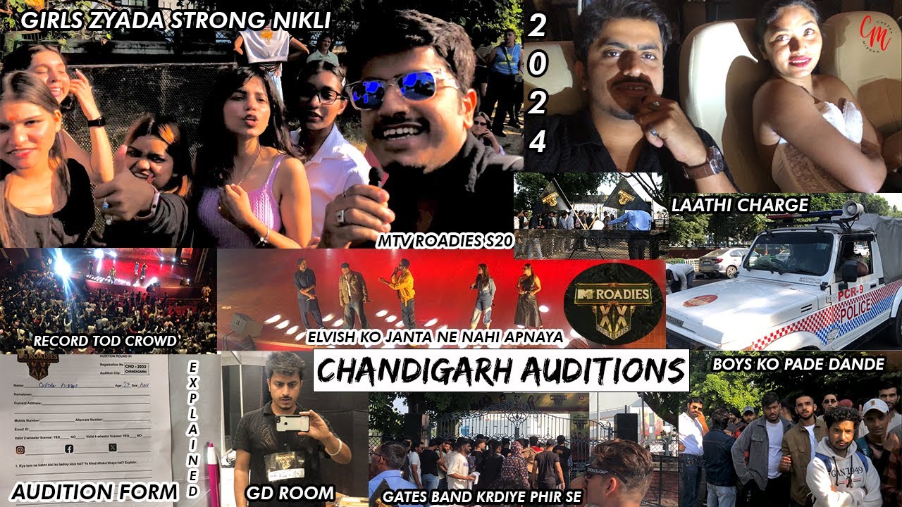 MTV ROADIES S20 XX Auditions 2024 | Full Audition Process Step by Step Double Cross Chandigarh |