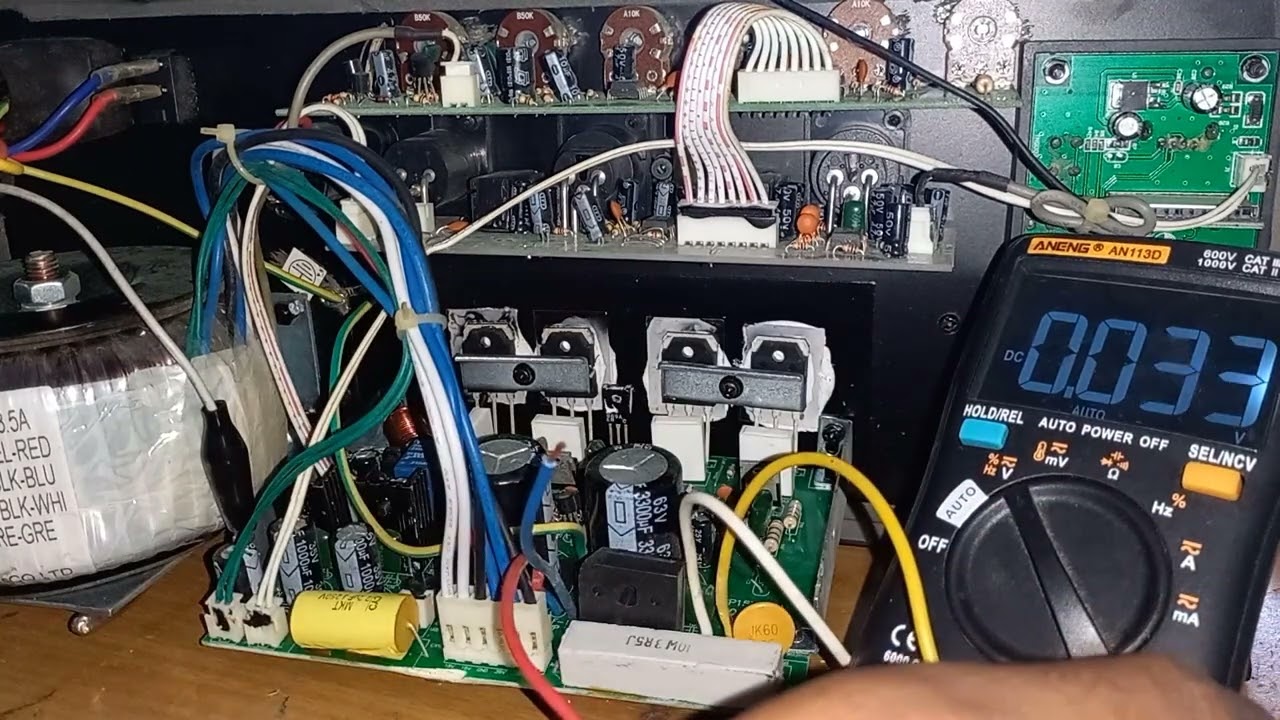 Como Identificar Posición Transistor NPN y PNP  en Amplificadores de Audio