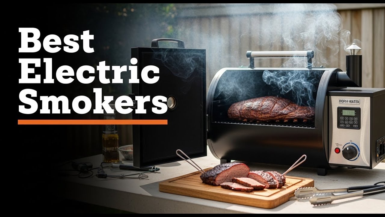 TOP 5 Best Electric Smokers Electric Smokers That Even Kids Can Use 👨‍👩‍👧‍👦🔥