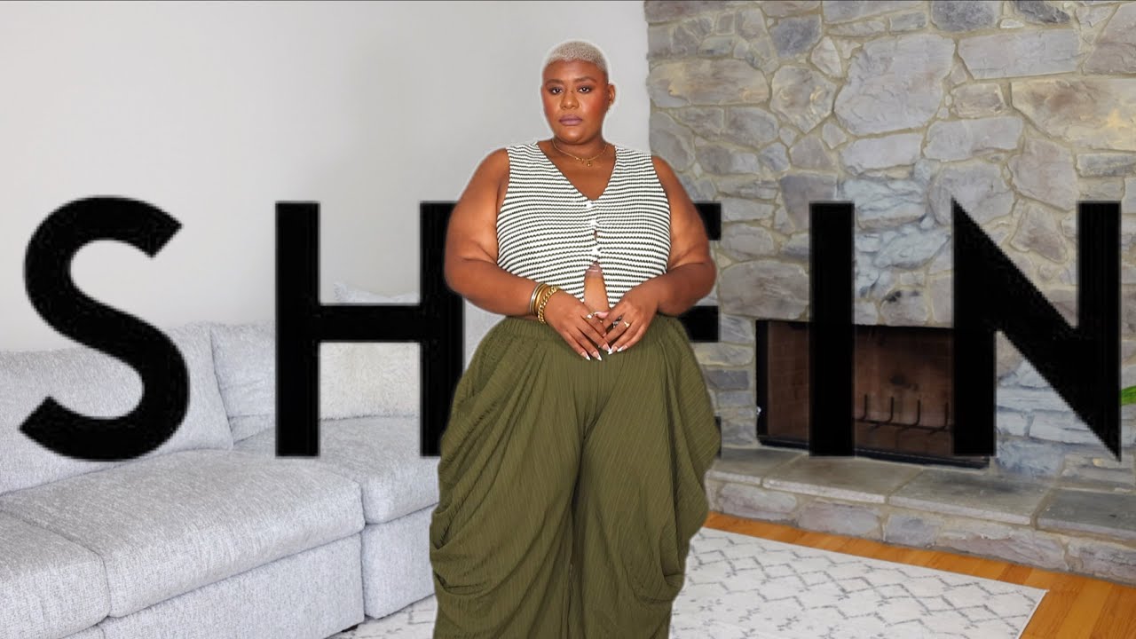 MORE STATEMENT PANTS!! 🤪 || SHEIN TRY ON HAUL || PLUS & CURVY || SHEIN SIZE 3XL/18 || MISSJEMIMA